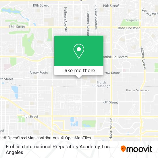 Frohlich International Preparatory Academy map