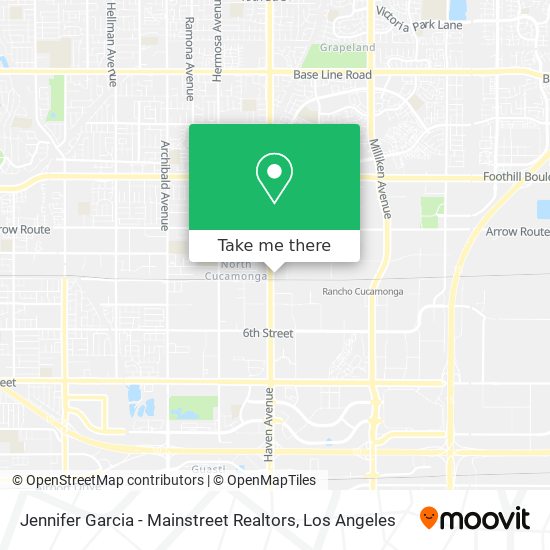 Mapa de Jennifer Garcia - Mainstreet Realtors