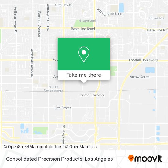 Consolidated Precision Products map