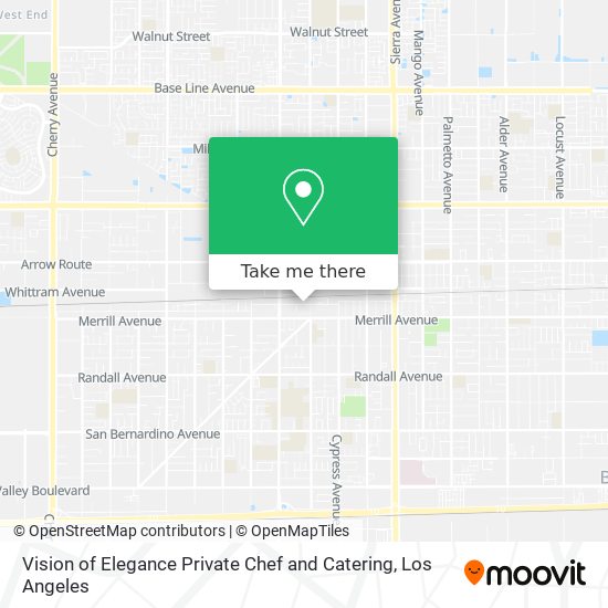 Vision of Elegance Private Chef and Catering map