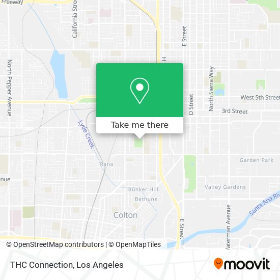 Mapa de THC Connection