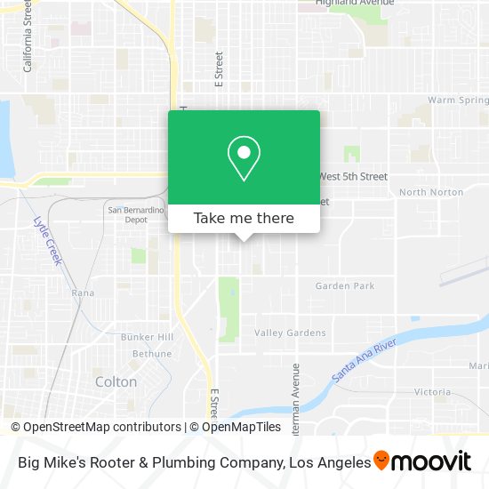 Big Mike's Rooter & Plumbing Company map
