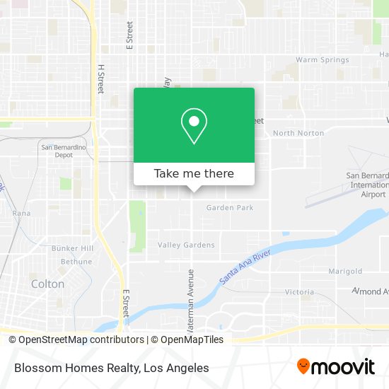 Mapa de Blossom Homes Realty