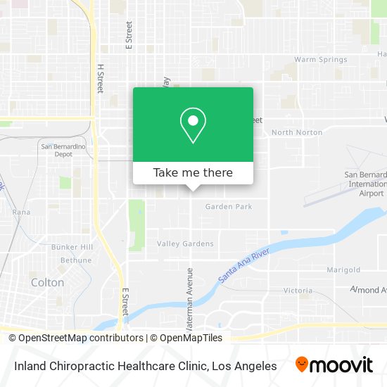 Mapa de Inland Chiropractic Healthcare Clinic
