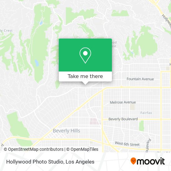 Hollywood Photo Studio map