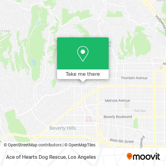 Ace of Hearts Dog Rescue map