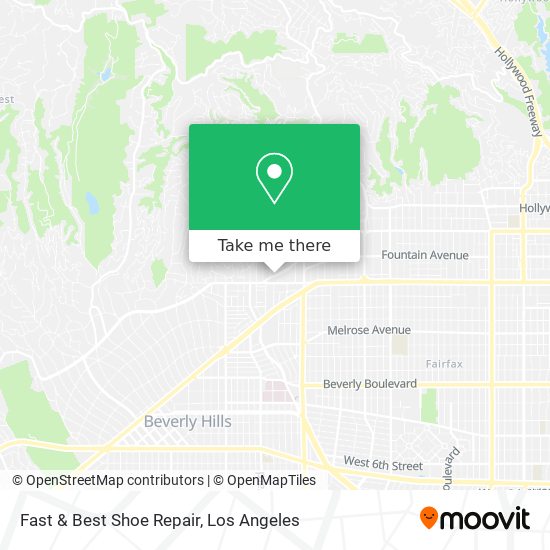 Fast & Best Shoe Repair map