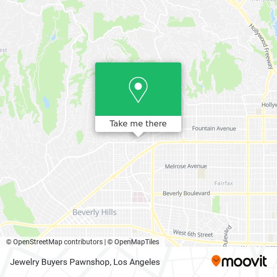 Jewelry Buyers Pawnshop map