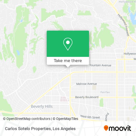 Carlos Sotelo Properties map