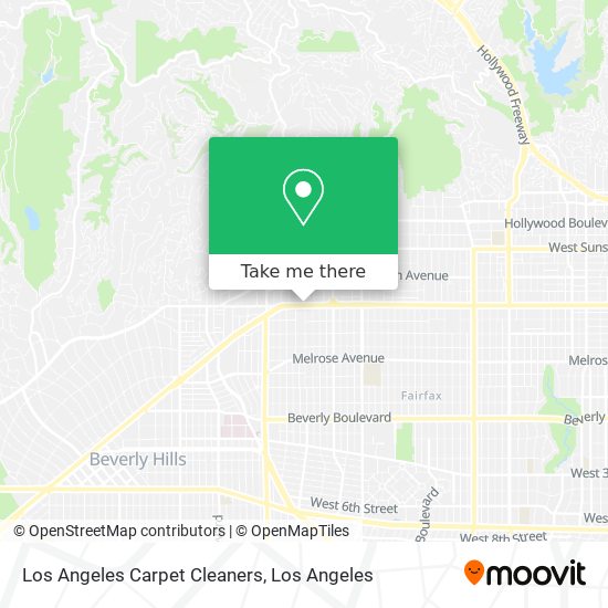 Mapa de Los Angeles Carpet Cleaners