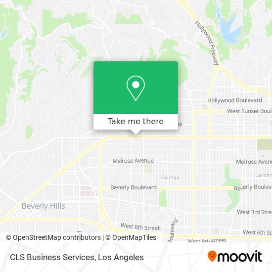 CLS Business Services map