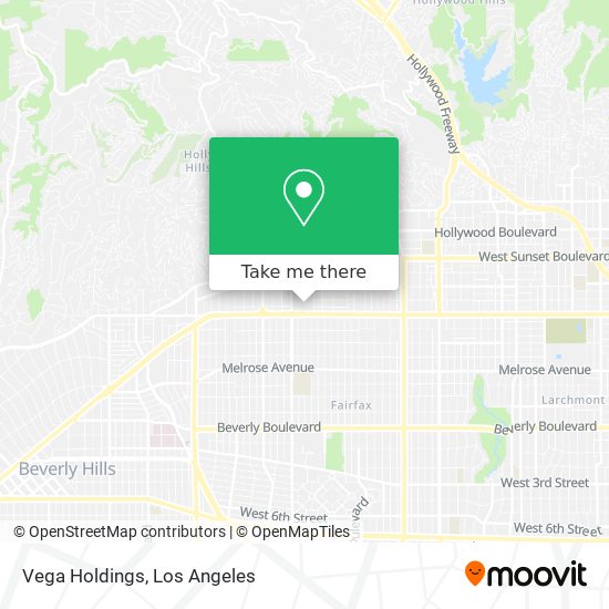 Vega Holdings map