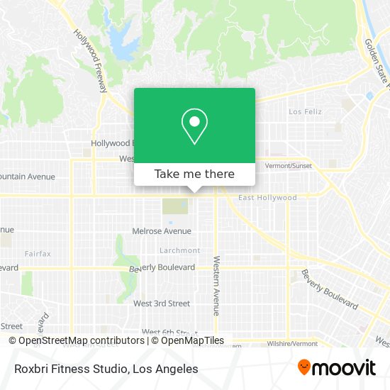 Roxbri Fitness Studio map