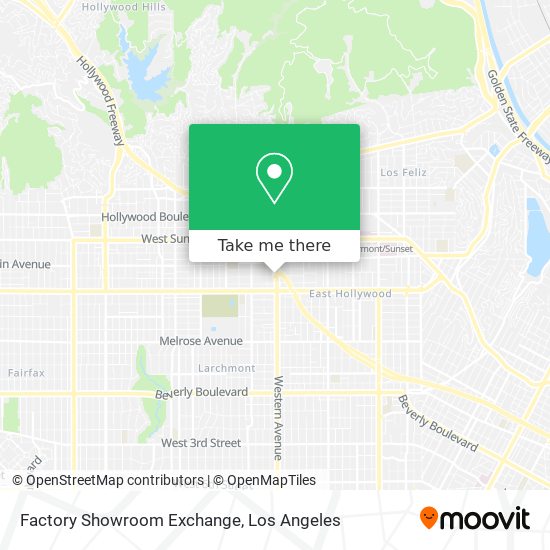 Mapa de Factory Showroom Exchange