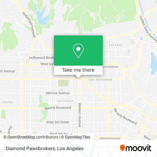 Diamond Pawnbrokers map