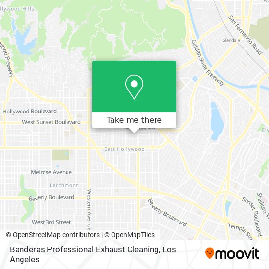 Banderas Professional Exhaust Cleaning map