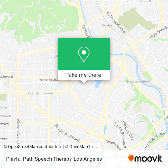 Mapa de Playful Path Speech Therapy