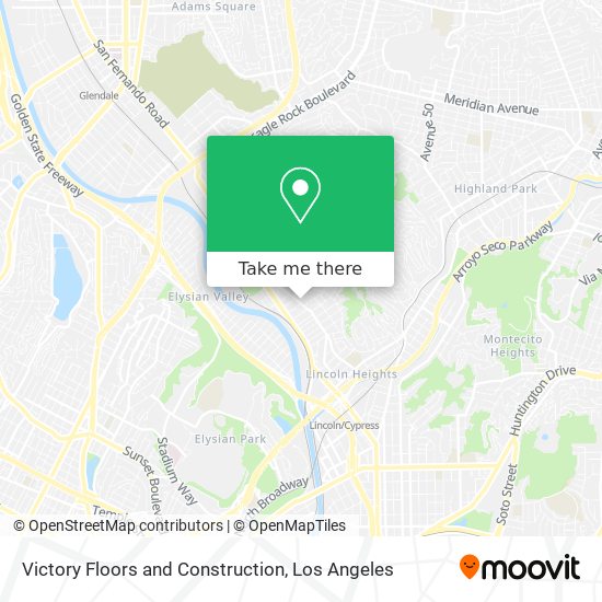 Victory Floors and Construction map