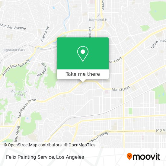 Felix Painting Service map