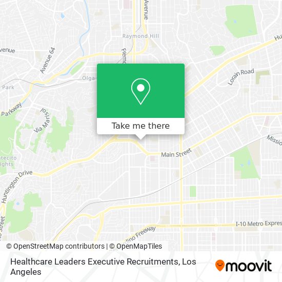 Mapa de Healthcare Leaders Executive Recruitments