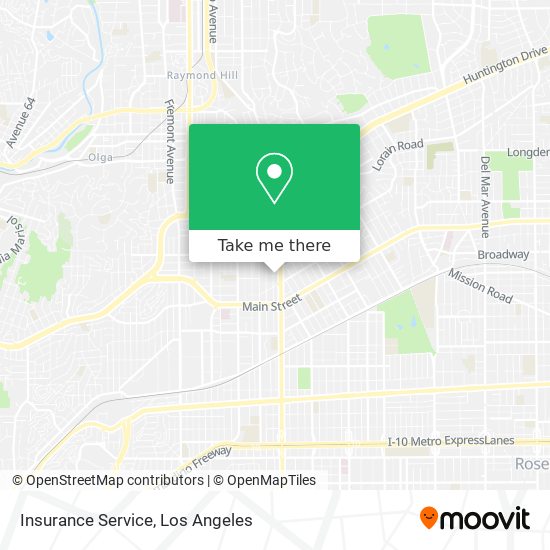 Insurance Service map