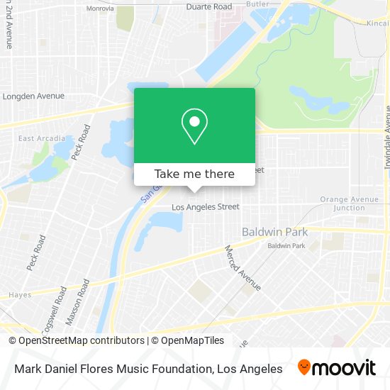 Mark Daniel Flores Music Foundation map