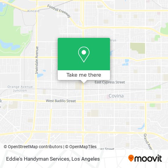 Eddie's Handyman Services map