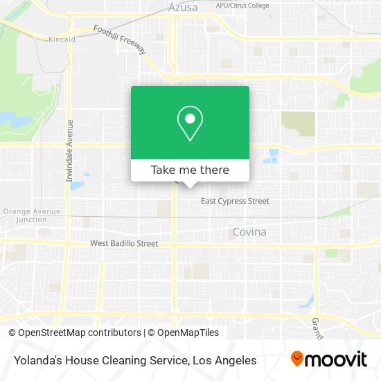 Mapa de Yolanda's House Cleaning Service