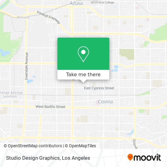 Studio Design Graphics map