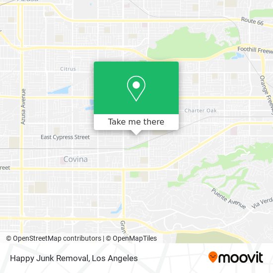 Mapa de Happy Junk Removal
