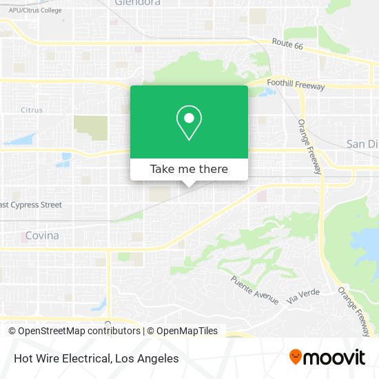 Hot Wire Electrical map