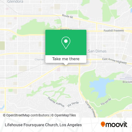 Lifehouse Foursquare Church map