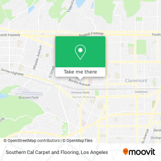 Mapa de Southern Cal Carpet and Flooring