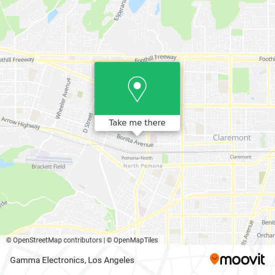 Gamma Electronics map