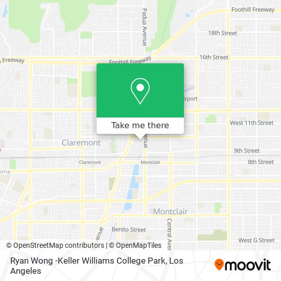 Mapa de Ryan Wong -Keller Williams College Park