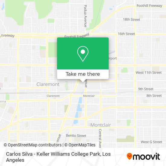 Carlos Silva - Keller Williams College Park map