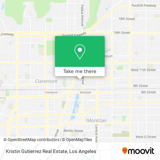 Kristin Gutierrez Real Estate map