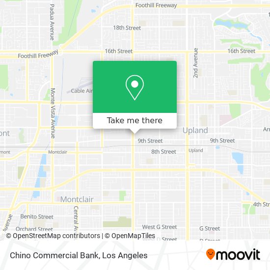 Chino Commercial Bank map