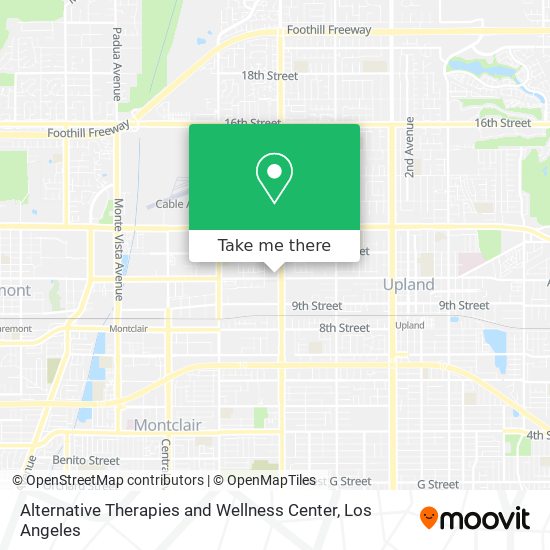 Mapa de Alternative Therapies and Wellness Center