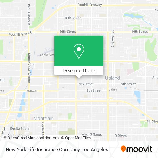 New York Life Insurance Company map