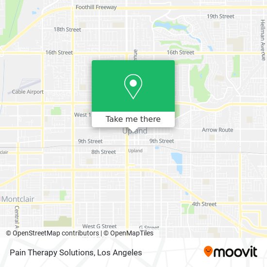 Pain Therapy Solutions map