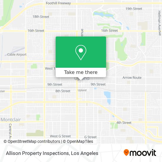 Mapa de Allison Property Inspections