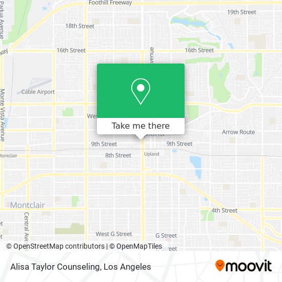 Alisa Taylor Counseling map