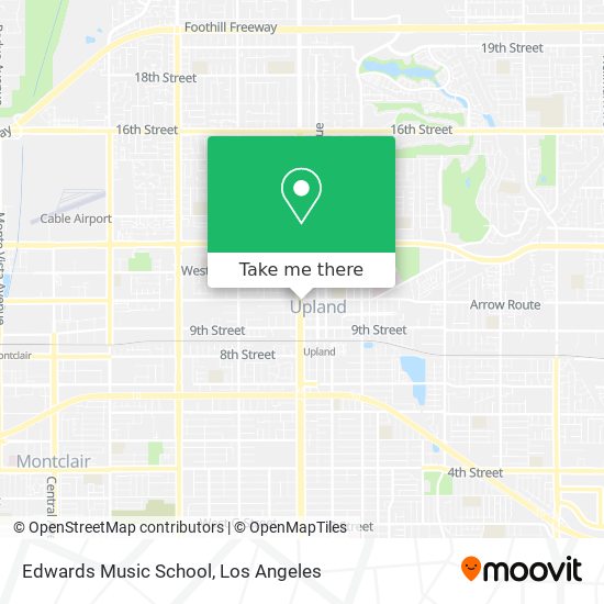 Mapa de Edwards Music School