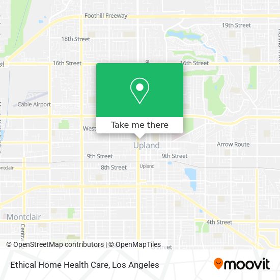 Ethical Home Health Care map