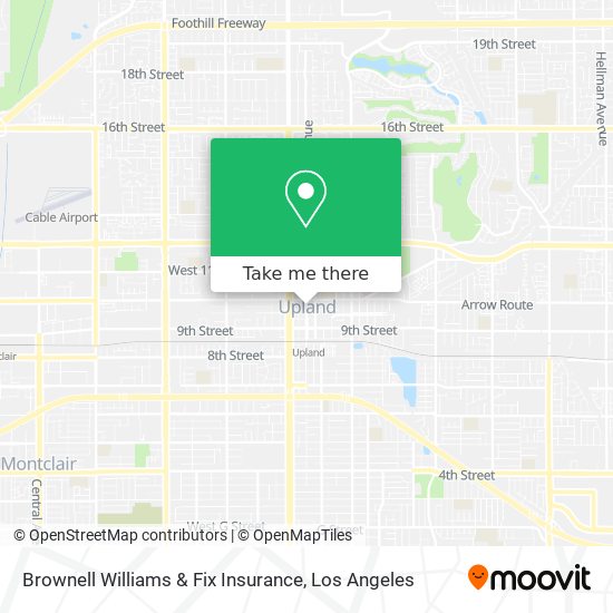 Mapa de Brownell Williams & Fix Insurance