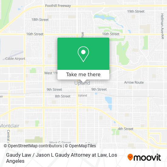 Gaudy Law / Jason L Gaudy Attorney at Law map