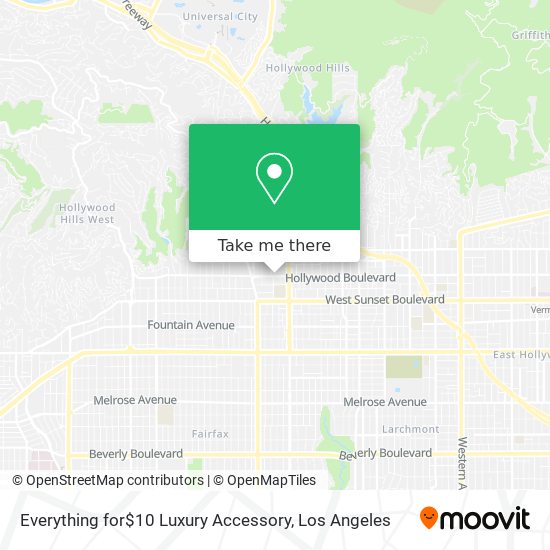 Mapa de Everything for$10 Luxury Accessory