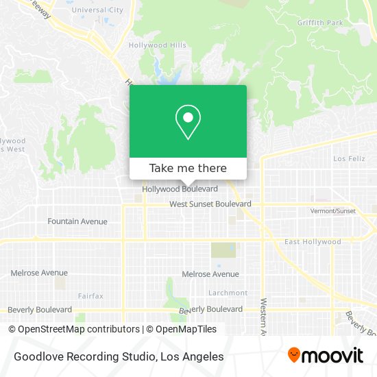 Goodlove Recording Studio map