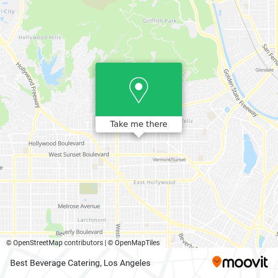 Best Beverage Catering map